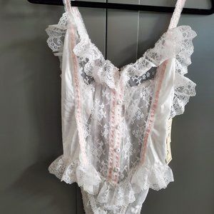 NWT Vintage sheer bodysuit